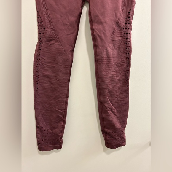 Like New Gymshark Energy+ Seamless Leggings - Berry Red - Picture 9 of 10